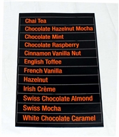 6732083 -  COFFEE DRINK FLAVORS #1 SHEET FOR NAT673