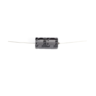 VE8535 - AXIAL CAPACITOR CAPACITOR, 220 UF, 25 VOLT