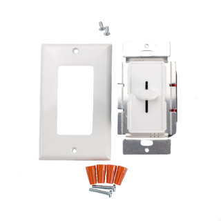 VEL100DIMH - LED DIMMER, 100 WATT, 12 VOLT, WITH WALL PLATE